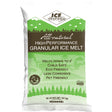 Redmond Ice Slicer all-natural granular ice melt 50 lb green bag, printed melts down to 0° and OMRI listed.