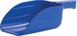 Little Giant 5 pint plastic utility scoop in blue with a finger-grip handle.