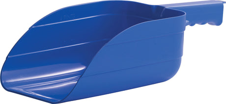 Little Giant Plastic Utility Scoop Blue, a scoop for ice melt and salt.