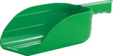 Little Giant 5 pint plastic utility scoop in green.