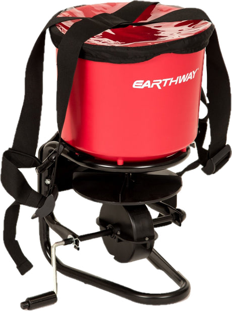 Earthway Pro Hand Crank Broadcast Spreader for Ice Melt and Seed
