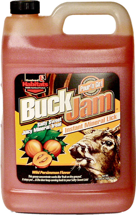 Evolved Buck Jam Instant Mineral Lick Persimmon 1 gal