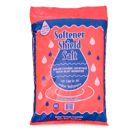 Peach Country water softener salt with rust remover, solar salt for iron stains on well water