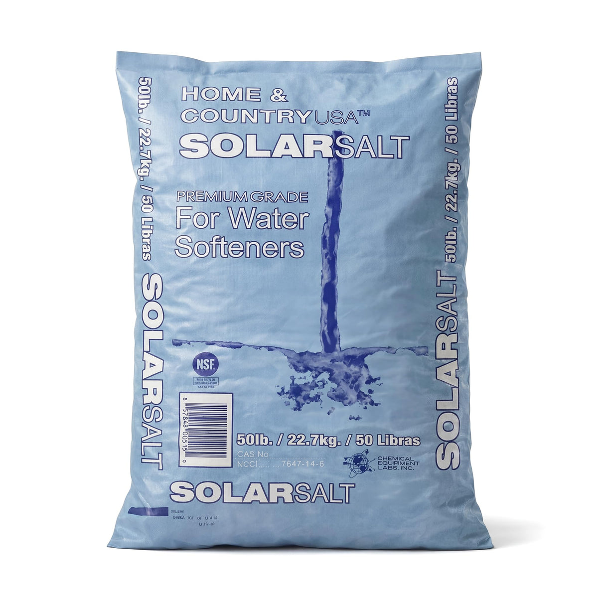 All natural solar salt water softener crystals 8, 40 and 50 lb bags, no added chemicals, view 10