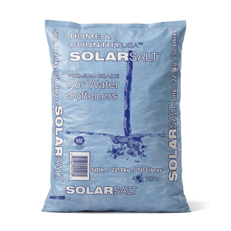 All natural solar salt water softener crystals 8, 40 and 50 lb bags, no added chemicals, view 10
