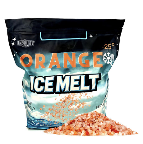 CMA Blended Magnesium Chloride Ice and Snow Melt 8 lb bag, colored granules that work below 0°F, view 8