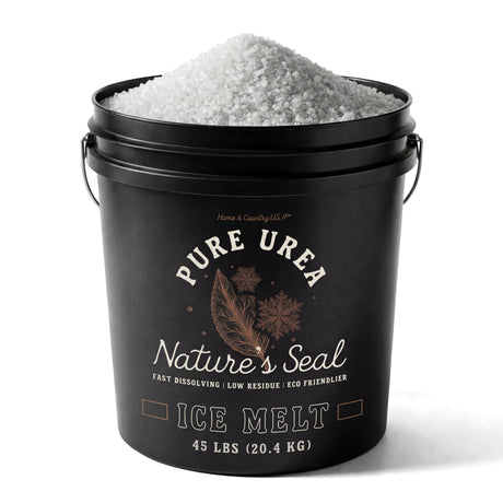 Urea Ice Melt 8 to 45 lb, fertilizer-based deicer that is gentler on lawns, concrete and metal, view 9