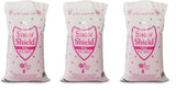 Three Snow Shield Pink ice melt 50 lb bags from Chemical Equipment Labs, the 3 bag pack.