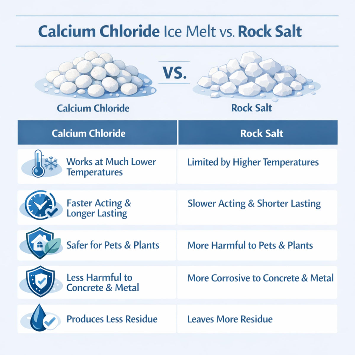 MeltMaxx Ice Melt 8 to 45 lb pails, calcium chloride and rock salt blend rated to -15°F, view 2