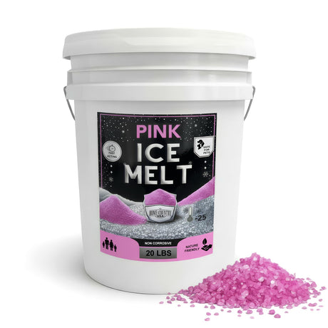 Peach Country Pet-Friendlier Ice Melt 8 to 45 lb pails, colored granules rated to -25°F, view 11