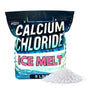 Calcium chloride ice melt pellets, 8 lb bag