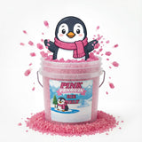 Pink Penguin CMA Pet-Friendly Ice Melt 8 to 45 lb pails, pink granules rated to -20°F, view 5