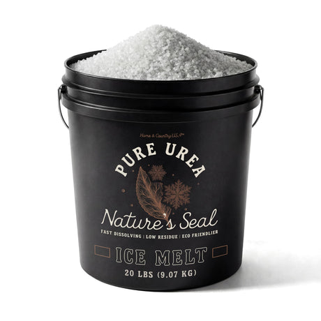 Urea Ice Melt 8 to 45 lb, fertilizer-based deicer that is gentler on lawns, concrete and metal, view 8