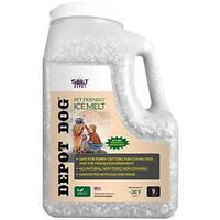 Salt Depot Depot Dog Pet Friendly Ice Melt 9 lb jug of white granules.