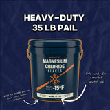 Magnesium Chloride Flakes Ice Melt 8 and 35 lb pails, low residue and rated to -15°F, view 3