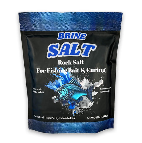Home and Country USA Brine and Bait Rock Salt 4 to 15 lb, coarse salt for curing fishing bait