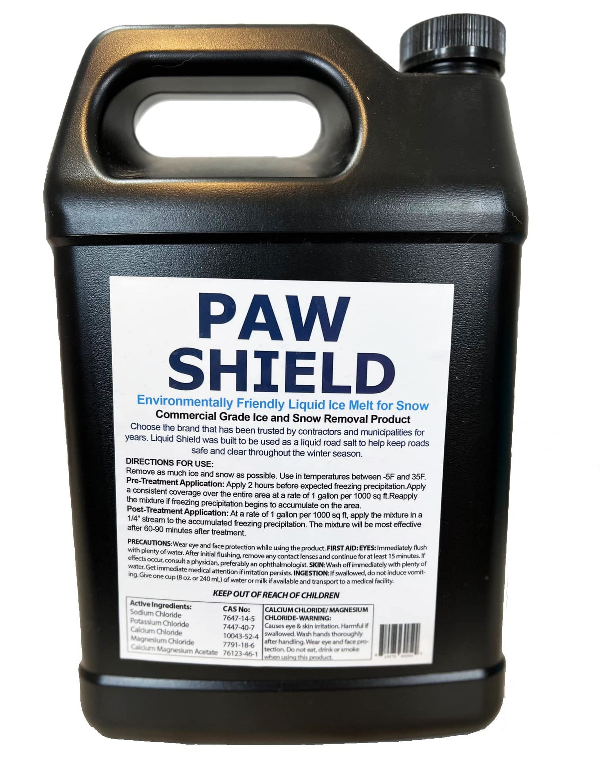 Peach Country Liquid Shield Pet-Friendly Liquid Ice Melt 1 gallon, pH neutral anti-icer