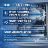 All natural solar salt water softener crystals 8, 40 and 50 lb bags, no added chemicals, view 7