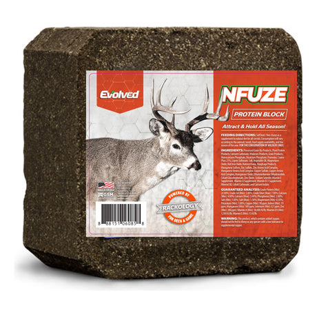Evolved Infuzed Deer Salt Block Protein, 20 lb