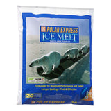 Qik Joe Polar Express ice melt 20 lb bag with polar bears, Safety-Max formula, safer for lawns and concrete.
