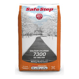 Safe Step Calcium Chloride 7300 ice melter 50 lb bag, melts to -25°F, fast acting.