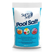 SureSoft Pool Salt 40 lb bag printed high-purity salt for saltwater pools with a natural stain fighter.